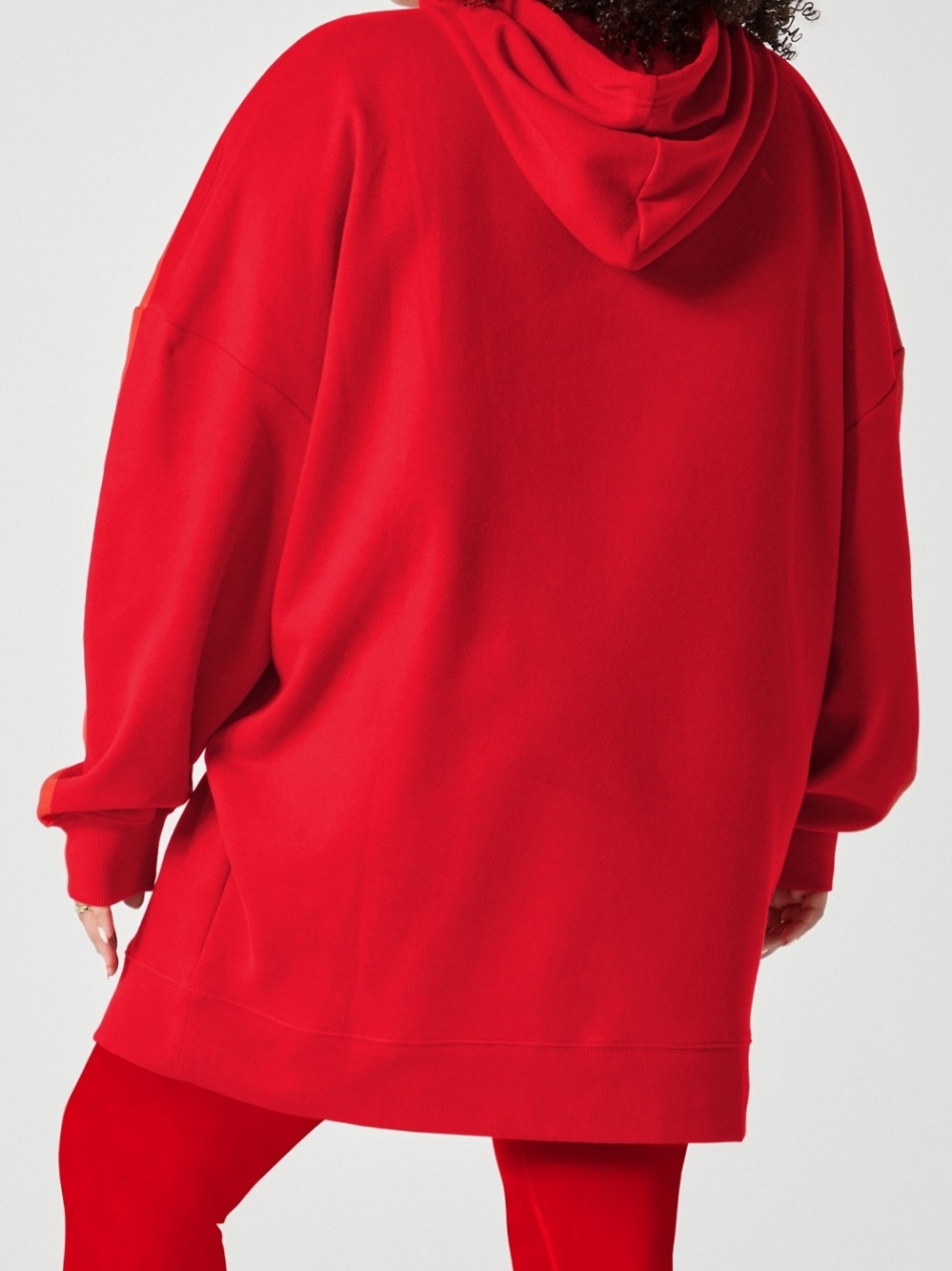 YITTY Red Oversized Hooded Sweatshirt - Size 2X - Picture 2 of 10